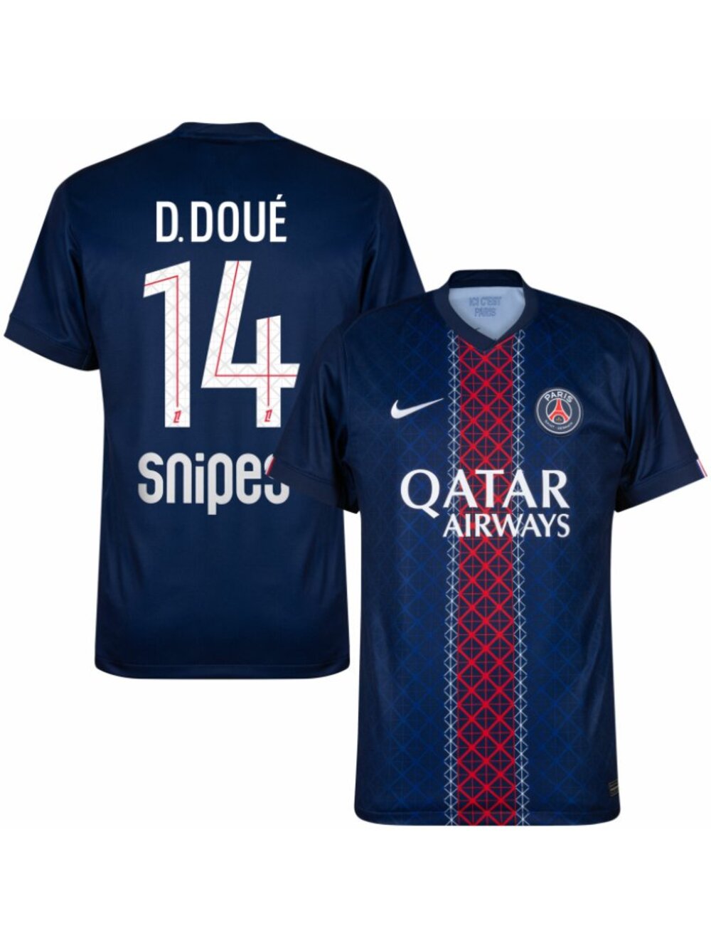 Desire Doue Blue Soccer Jersey